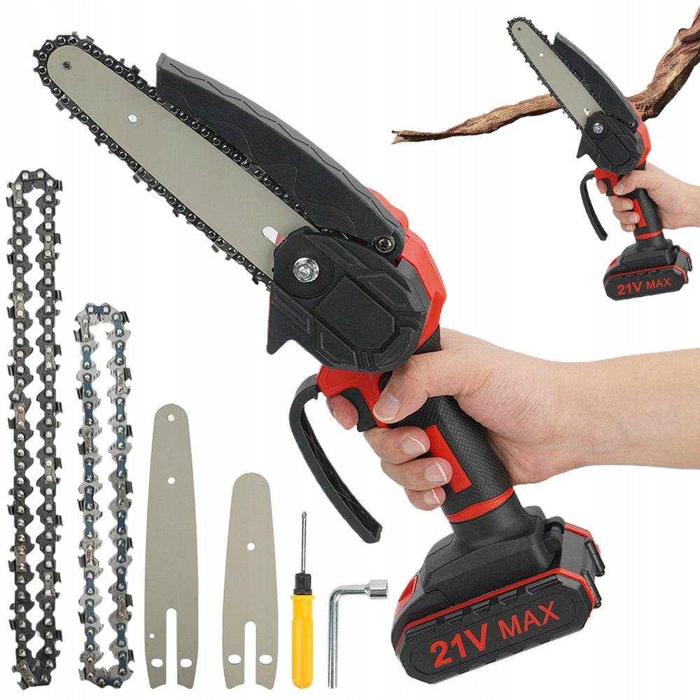 MINI CHAINSAW 6+4" CORDLESS 2xBRUSHLESS BRUSHLESS BRANCHES
