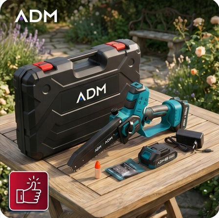 MINI CHAINSAW CORDLESS SAW BRANCH 21V SET SUITCASE Brand Magnum