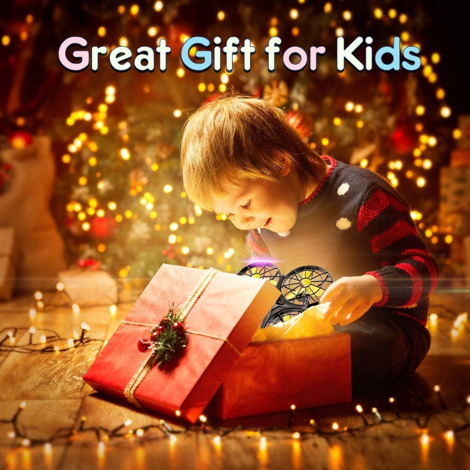 MINI CHILDREN'S DRONE WITH AUTOMATIC 360° COLLISION PREVENTION TECHNOLOGY Model LOOLINN1203209