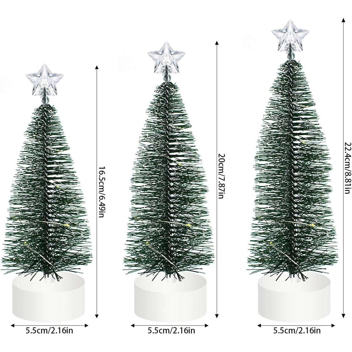 MINI CHRISTMAS TREE TABLE CHRISTMAS TREE SMALL CHRISTMAS TREE DECORATION WITH LED Brand no brand