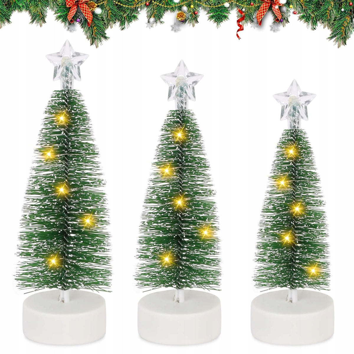 MINI CHRISTMAS TREE TABLE CHRISTMAS TREE SMALL CHRISTMAS TREE DECORATION WITH LED