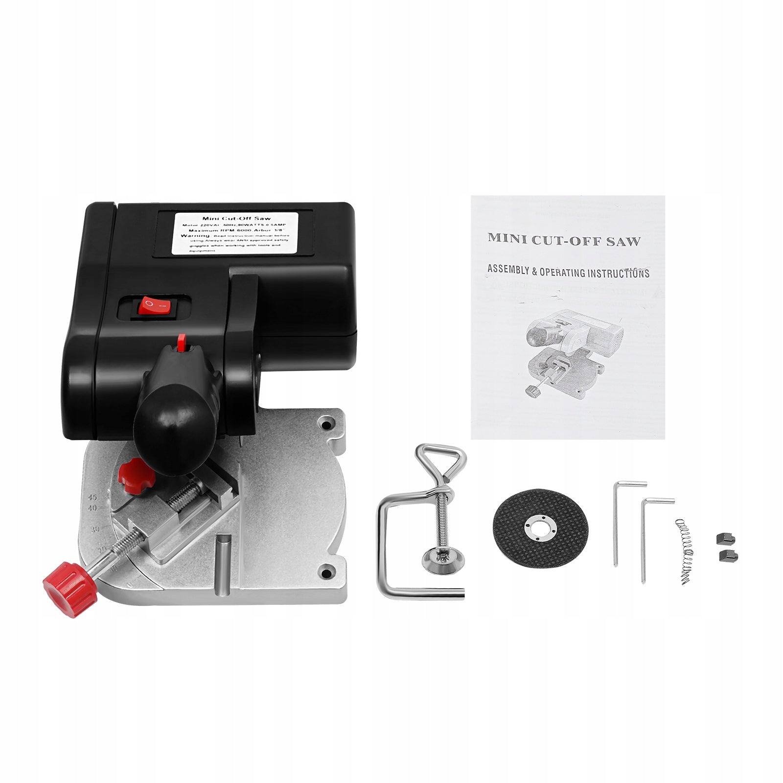 MINI CIRCULAR SAW 90W, 6000 RPM, CUTTING ANGLE 0-45° Brand no brand