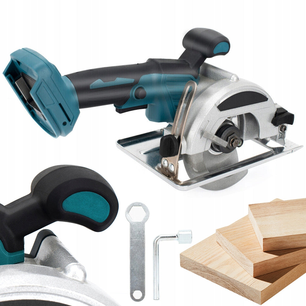 MINI CORDLESS CIRCULAR SAW 110MM 11000RPM FOR CUTTING WOOD AND STEEL