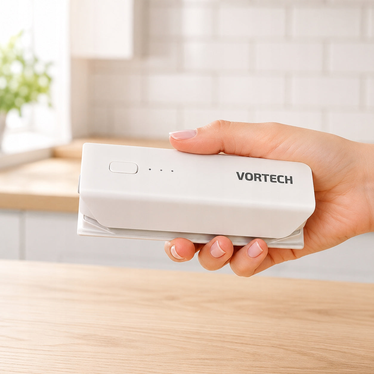 MINI CORDLESS VACUUM SEALER VORTECH MINI SEAL - USB-C Manufacturer code ZGRZEWARKA RĘCZNA VORTECH SEAL MINI AKU USB-C