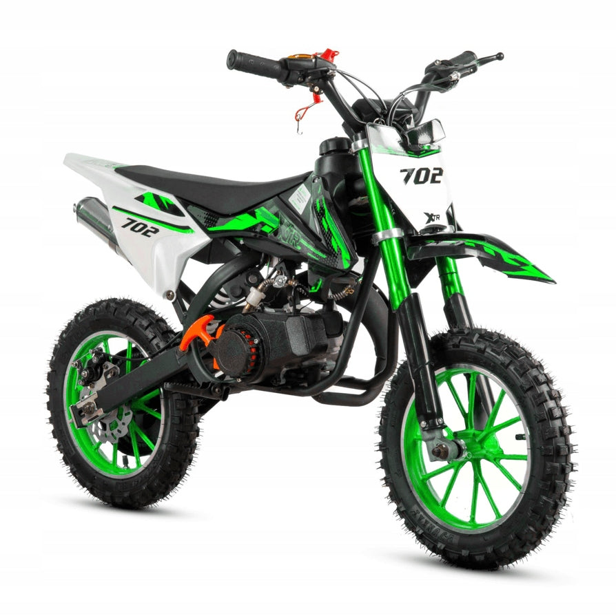 MINI CROSS INTERNAL COMBUSTION ENGINE 50 FOR CHILDREN XTR 702 LARGE WHEELS REINFORCED FRAME
