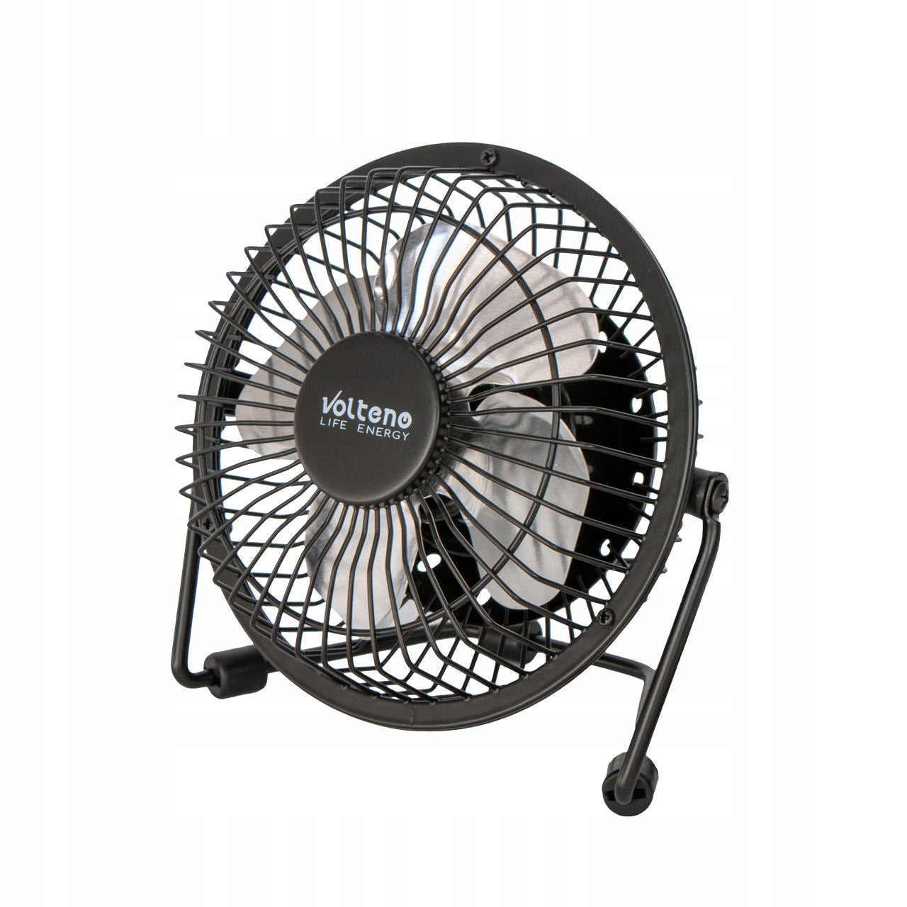 MINI DESK FAN VOLTENO USB BLACK 2,5W VO0659
