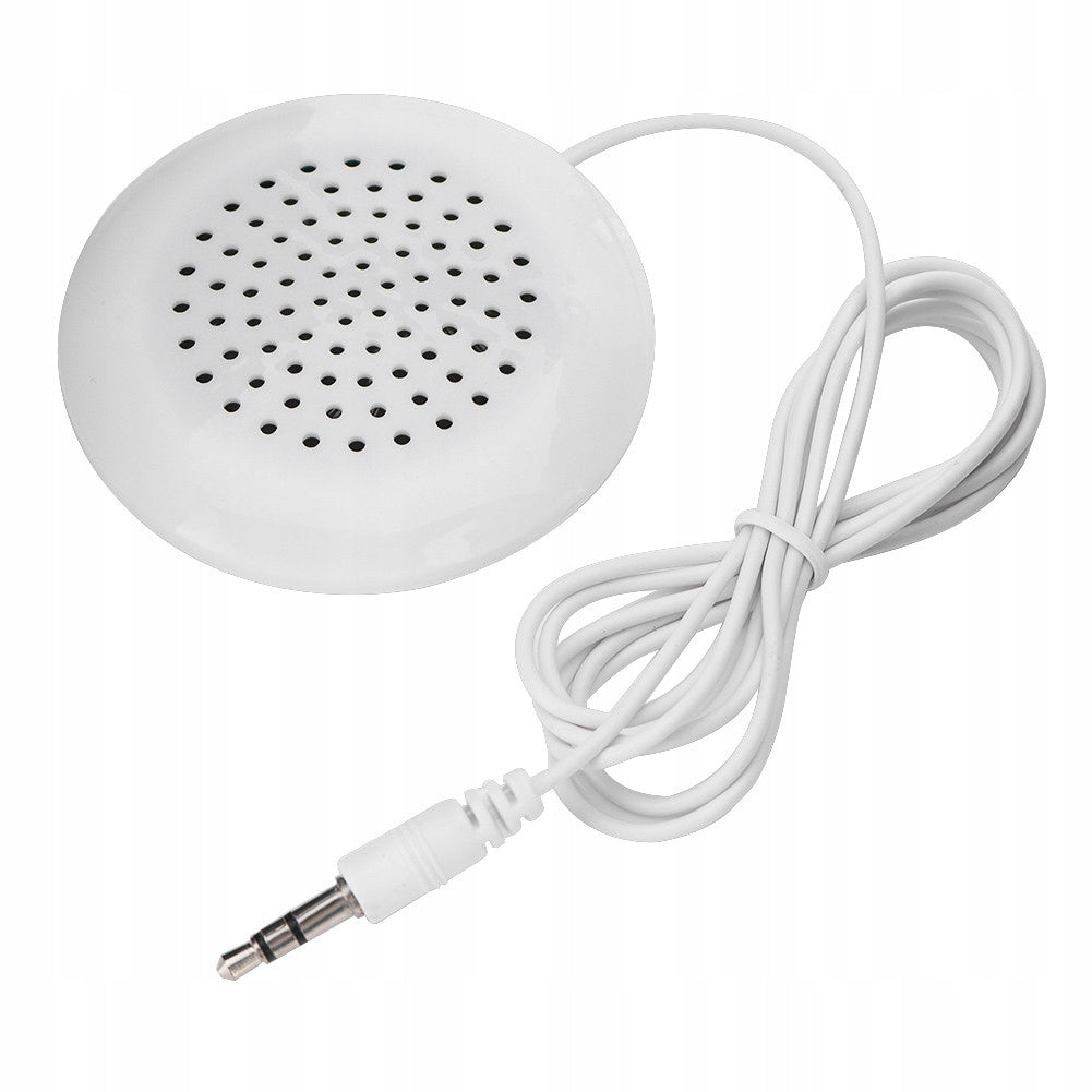 MINI DIY PORTABLE SPEAKER 3.5MM WHITE FOR MP3 PHONE PC