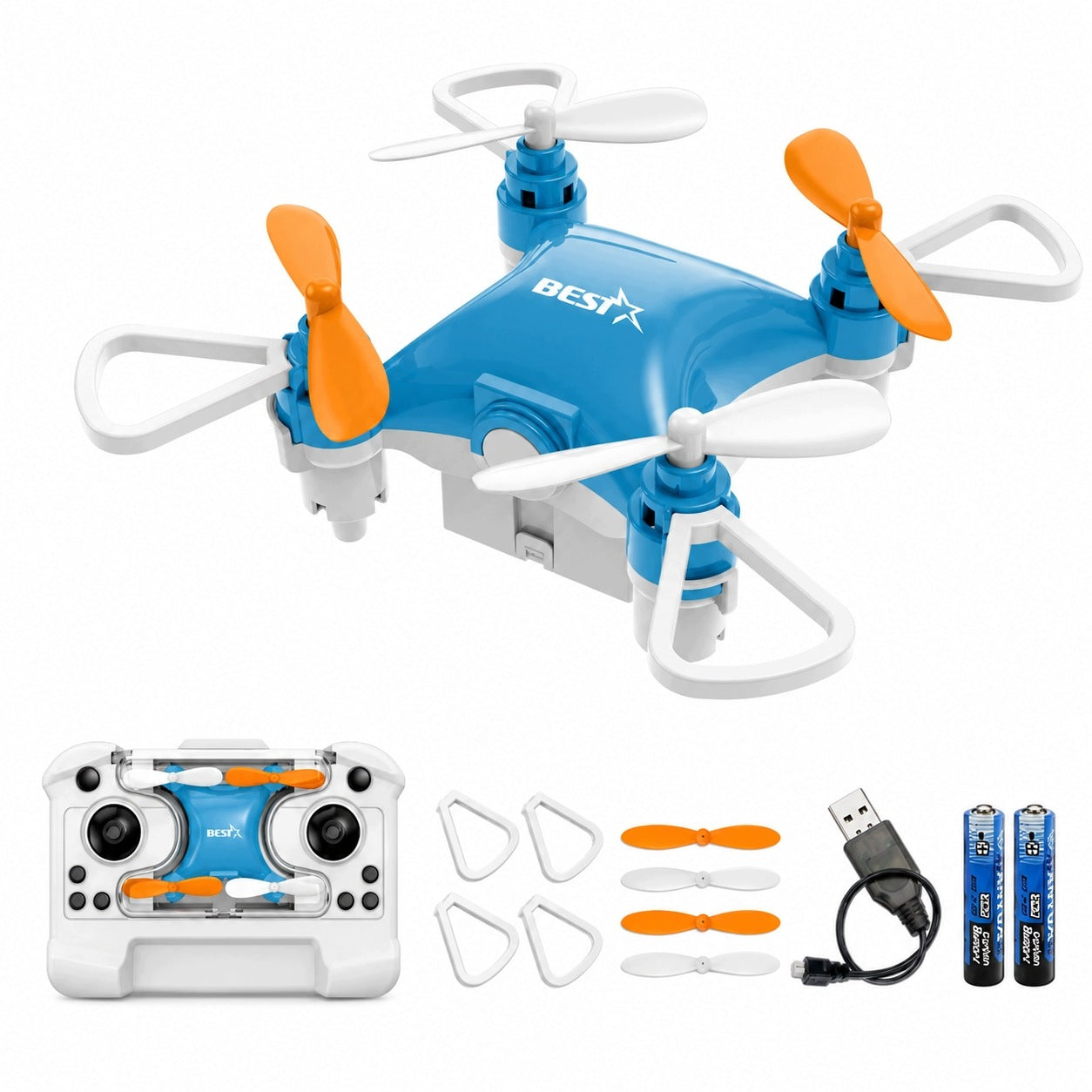 MINI DRONE Controller Case-Pilot |3D Aerobatics, LED, 360° Rotation