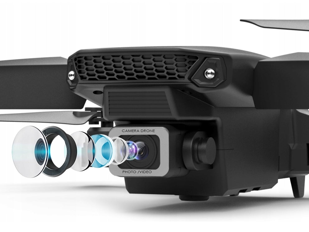 MINI DRONE E95 PRO TOY FOR CHILDREN WIFI CAMERAS HOVER 250M 3xBATTERY Brand Memfis