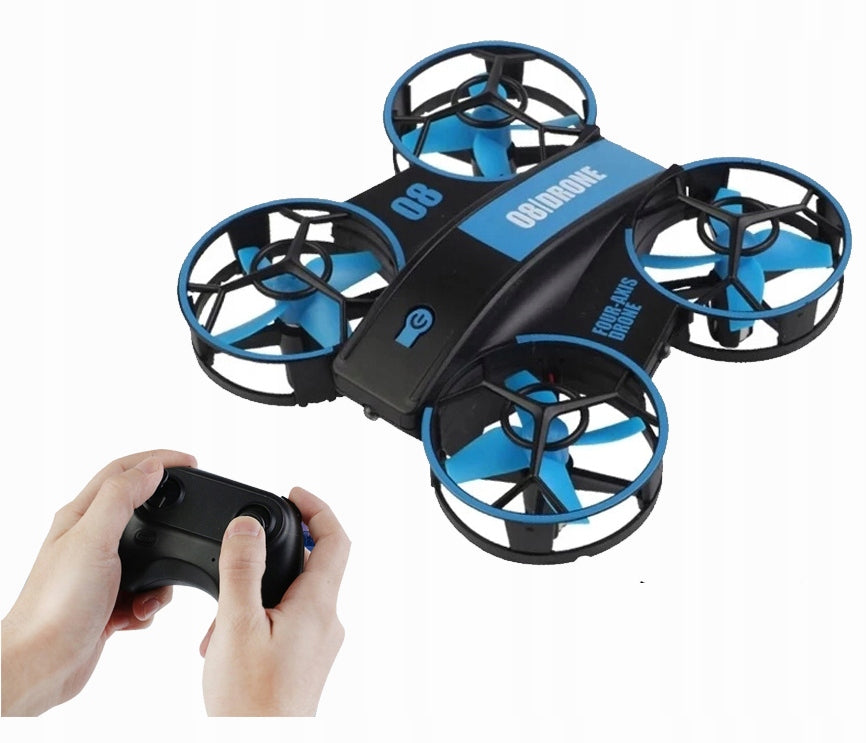 MINI DRONE RH821 GYROSCOPE PROPELLER GUARD QUADROCOPTER BLUE Packaging status original