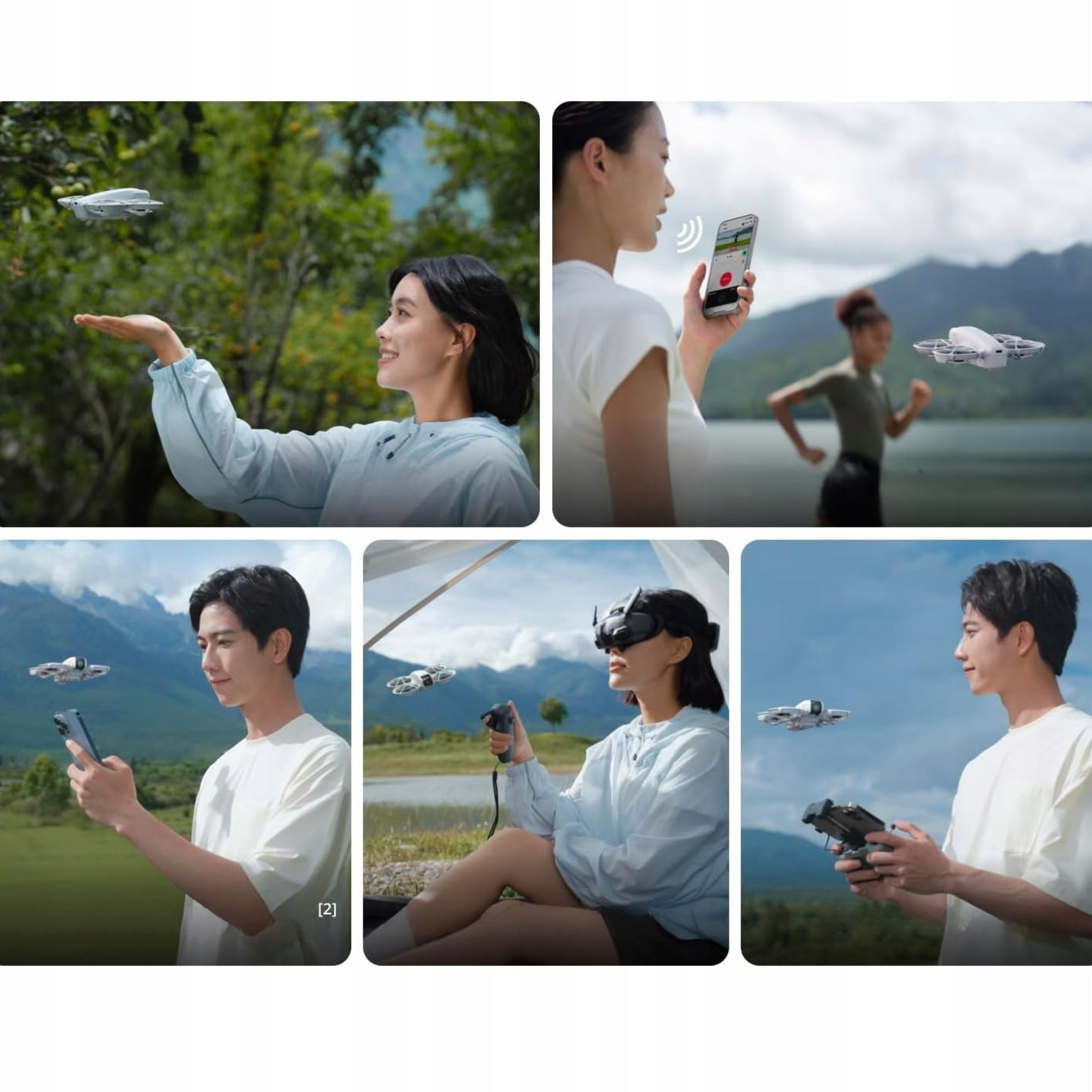 MINI DRONE WITH CAMERA DJI Neo 4K 135g 12MP 22GB Wi-Fi Bluetooth START WITH HAND Packaging status original
