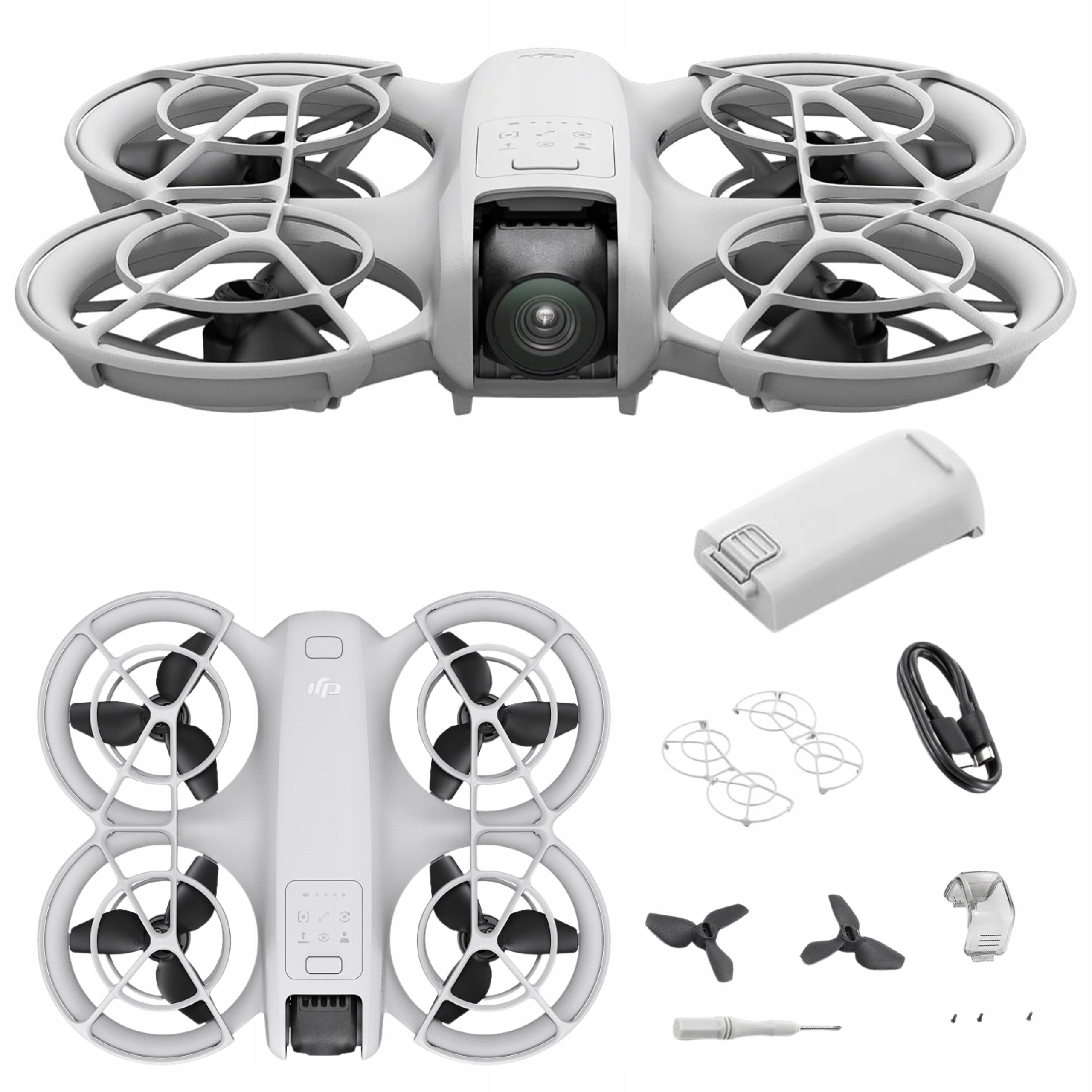 MINI DRONE WITH CAMERA DJI Neo 4K 135g 12MP 22GB Wi-Fi Bluetooth START WITH HAND