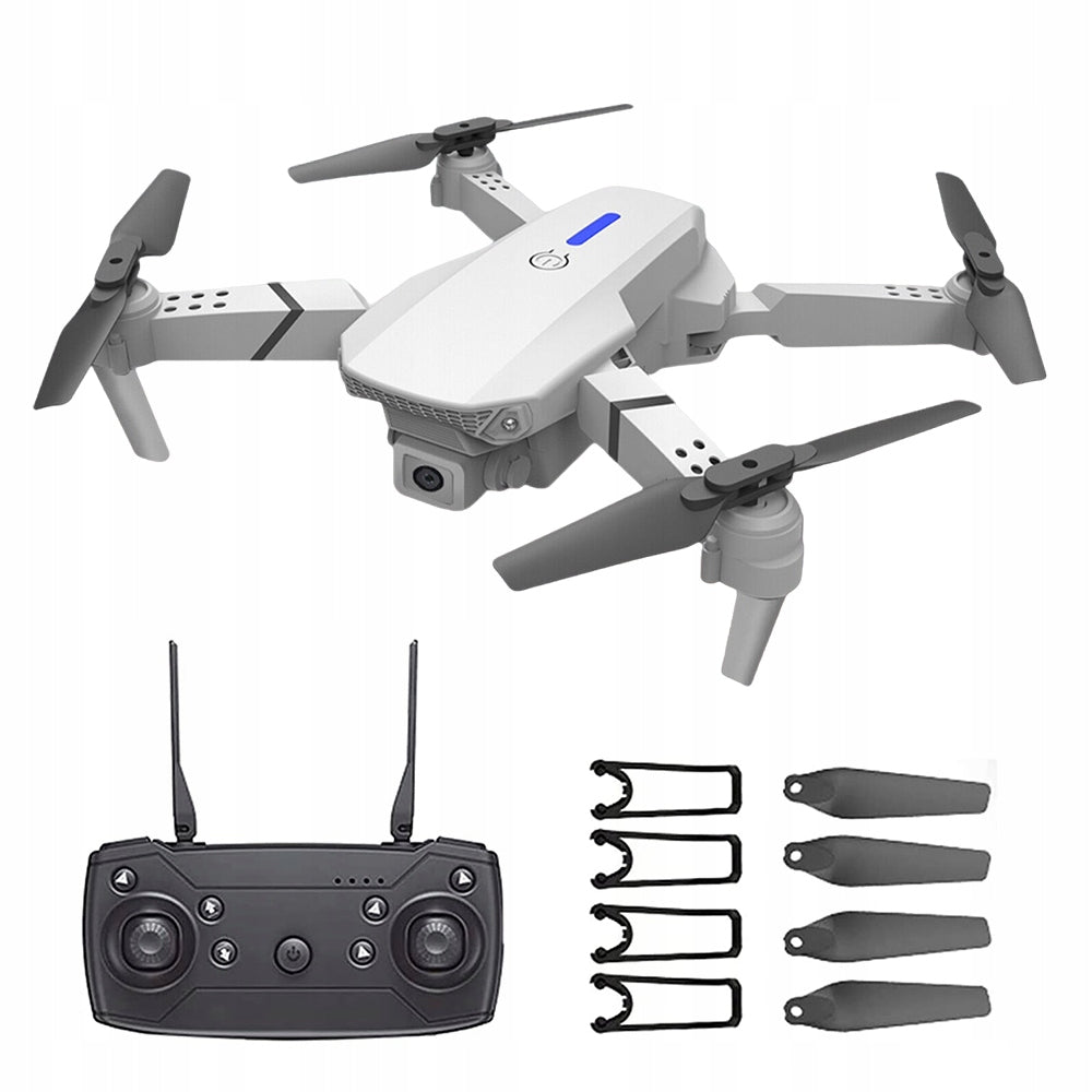 MINI DRONE WITH HD CAMERA REMOTE CONTROLLED RANGE 100 M WIFI FLIGHT 15 Min 3x AKU Packaging status original