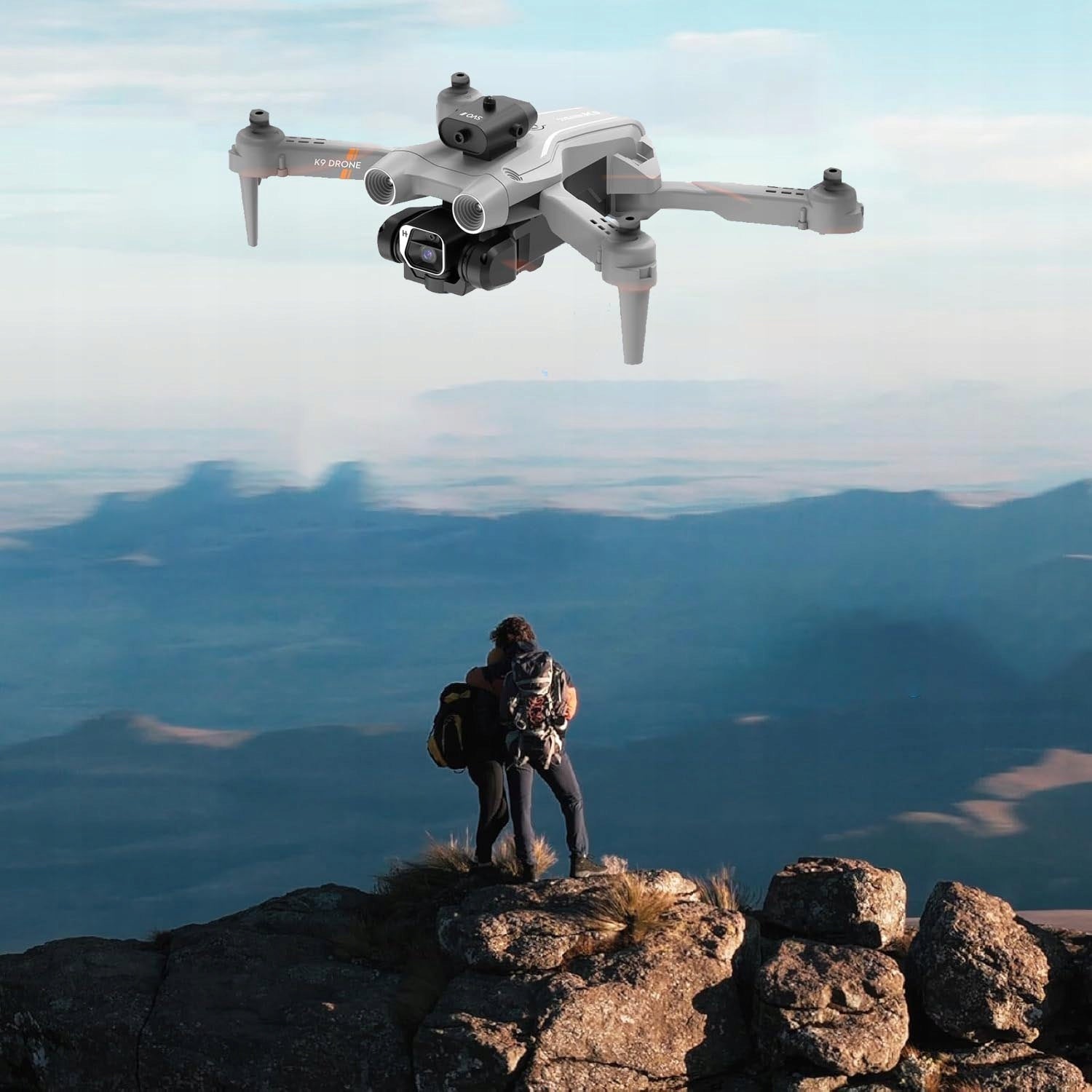 MINI DRONE WITH HD CAMERA REMOTE CONTROLLED RANGE100 M WIFI FLIGHT 45 MIN 3X AKU Brand no brand