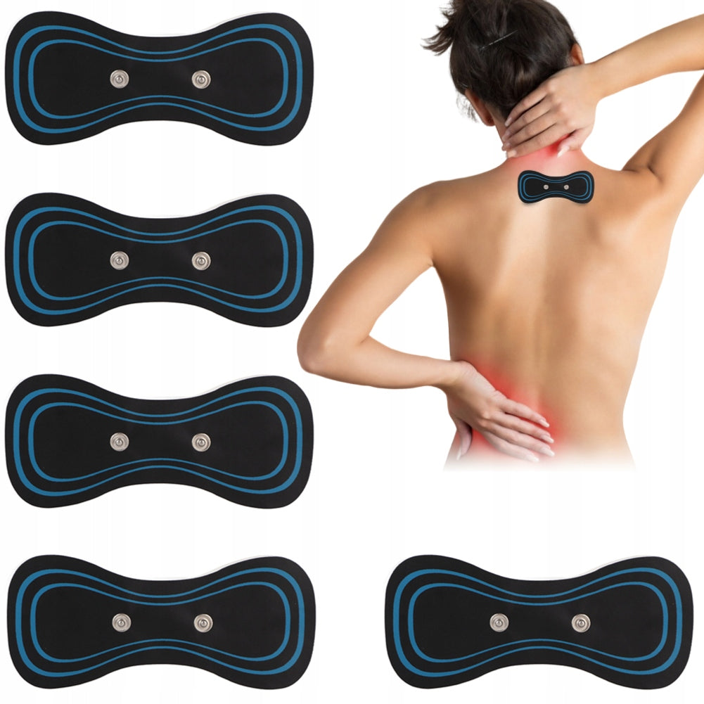 MINI ELECTRIC PATCH MASSAGER FOR SHOULDER AND LEG USE 5PCS