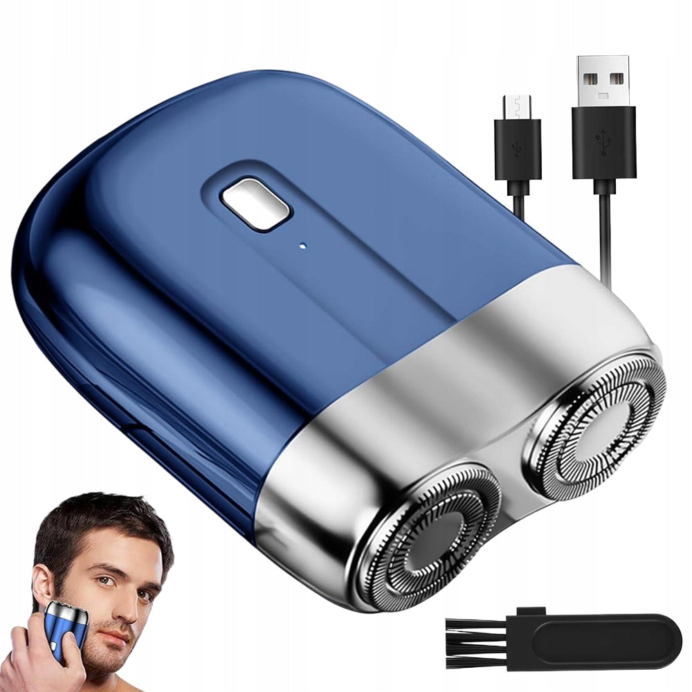 MINI ELECTRIC SHAVER DOUBLE HEAD USB CHARGING HIGH QUALITY