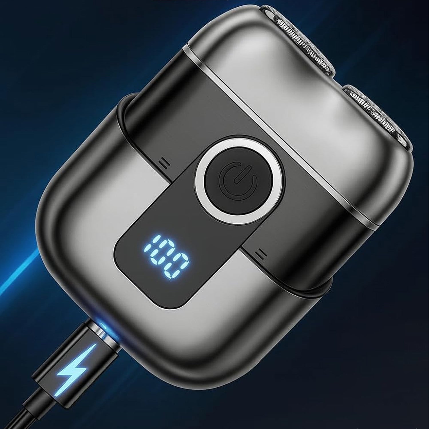 MINI ELECTRIC SHAVER FOR MEN WITH DISPLAY AND USB C CHARGING Packaging status original