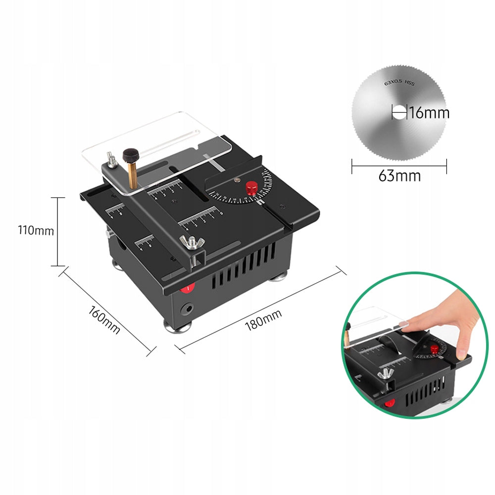MINI ELECTRIC WOODWORKING TABLE SAW 220V Series Piły stołowe