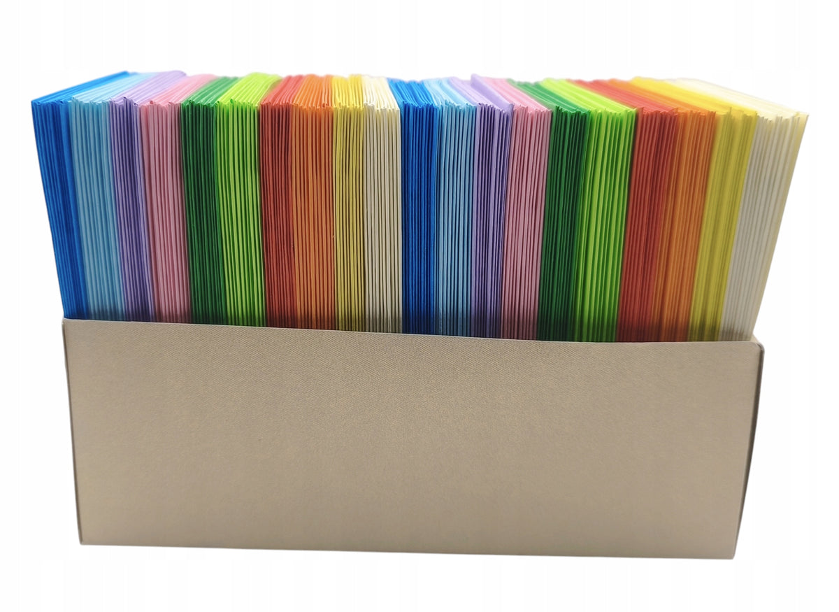 MINI ENVELOPES COLORFUL 50 PIECES 10 COLORS Mix Brand no brand