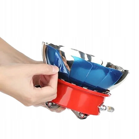 MINI FIELD TOURIST COOKER WITH MULTI-PURPOSE COVER FOR GAS CARTRIDGES Manufacturer code KUCHENKA TURYSTYCZNA z osłoną