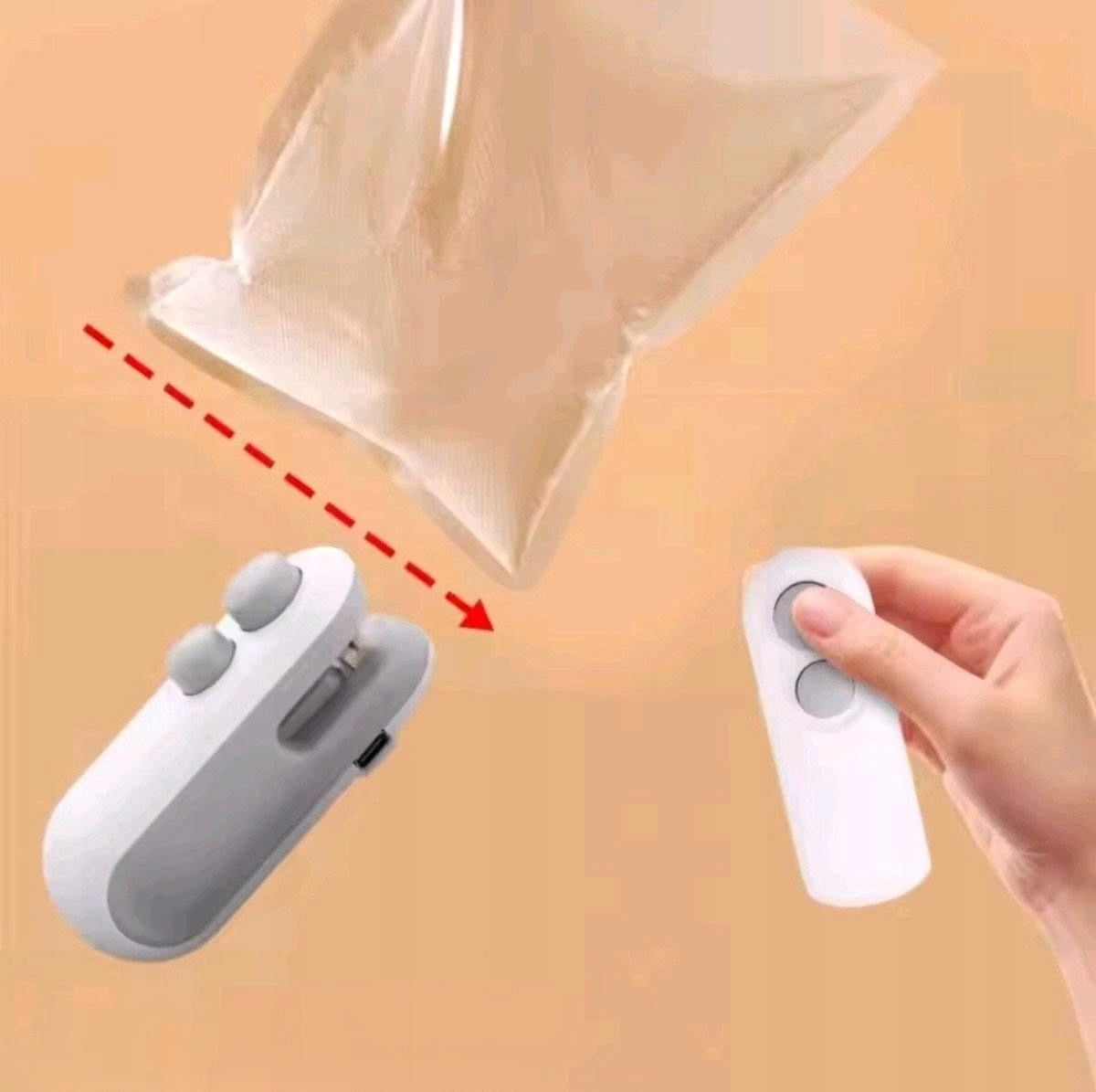 MINI FILM SEALER WIRELESS MANUAL MINI USB FOOD PACKAGING MACHINE Brand no brand
