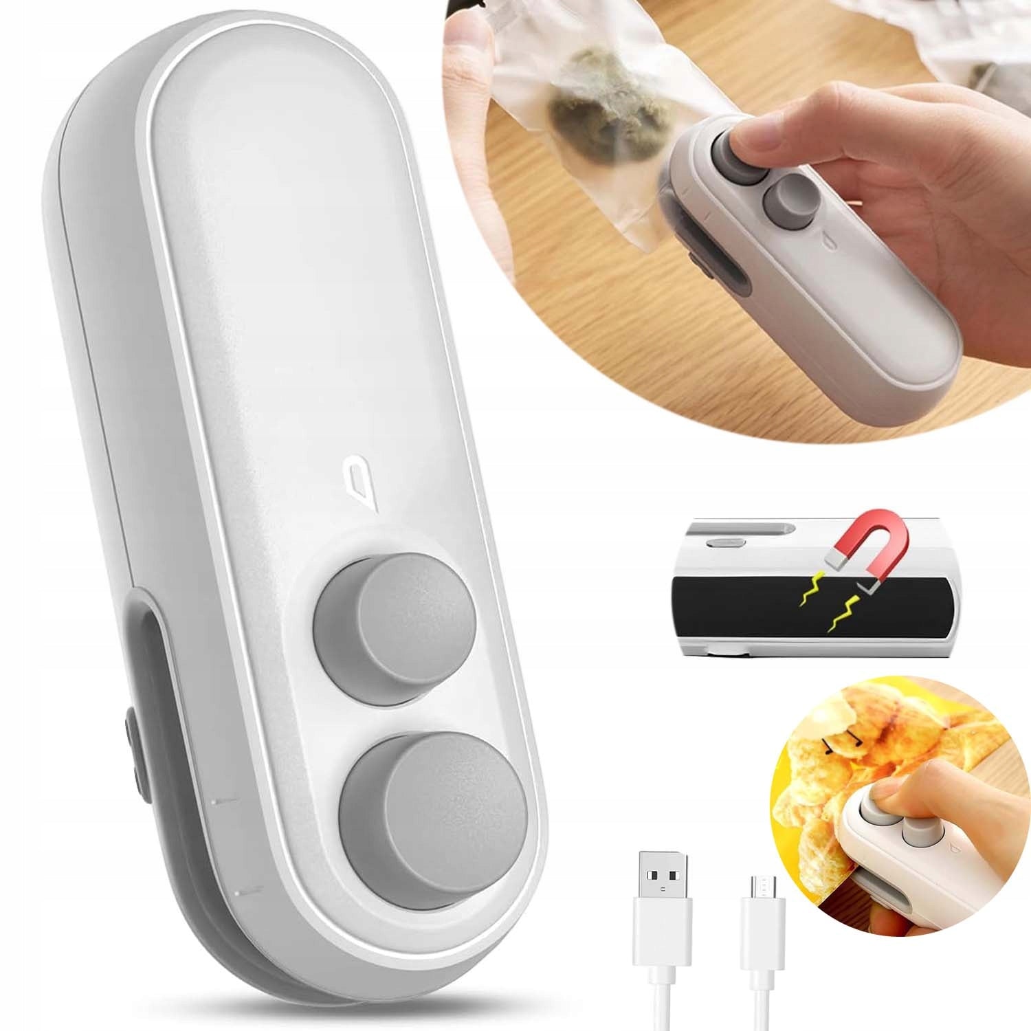 MINI FILM SEALER WIRELESS MANUAL MINI USB FOOD PACKAGING MACHINE