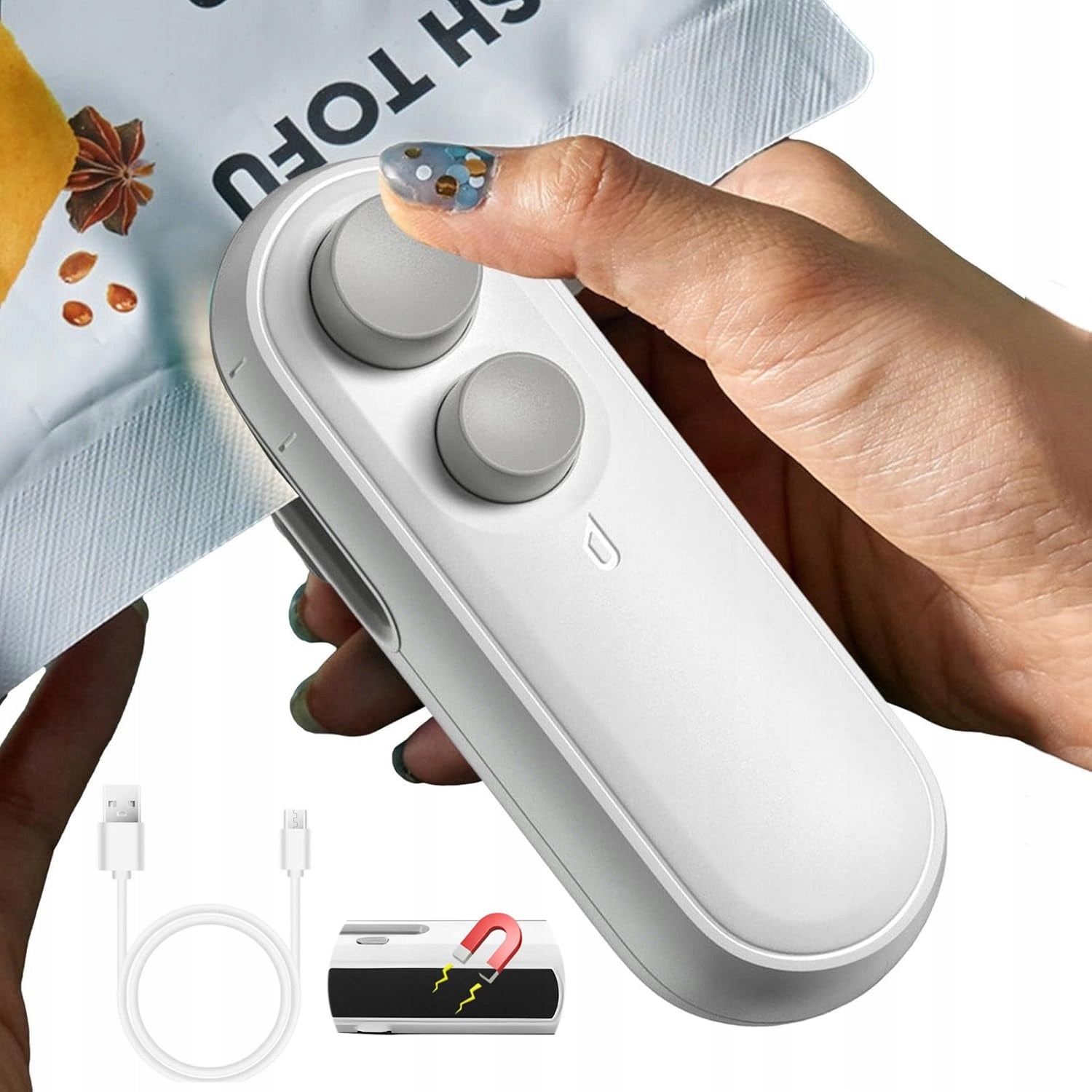 MINI FILM SEALER WIRELESS MANUAL MINI USB FOOD PACKAGING MACHINE