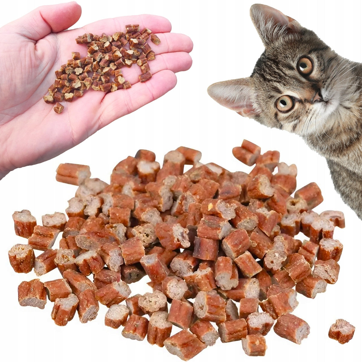 MINI FISH MORSELS Training Cat Treats for Training 50 g