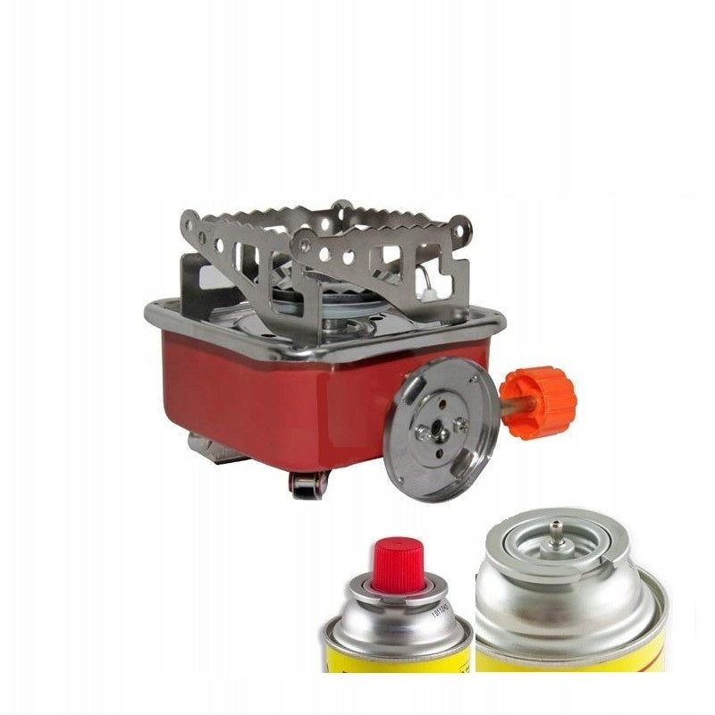 MINI GAS TOURIST STOVE FOR CARTOUCHE CAR Packaging status original