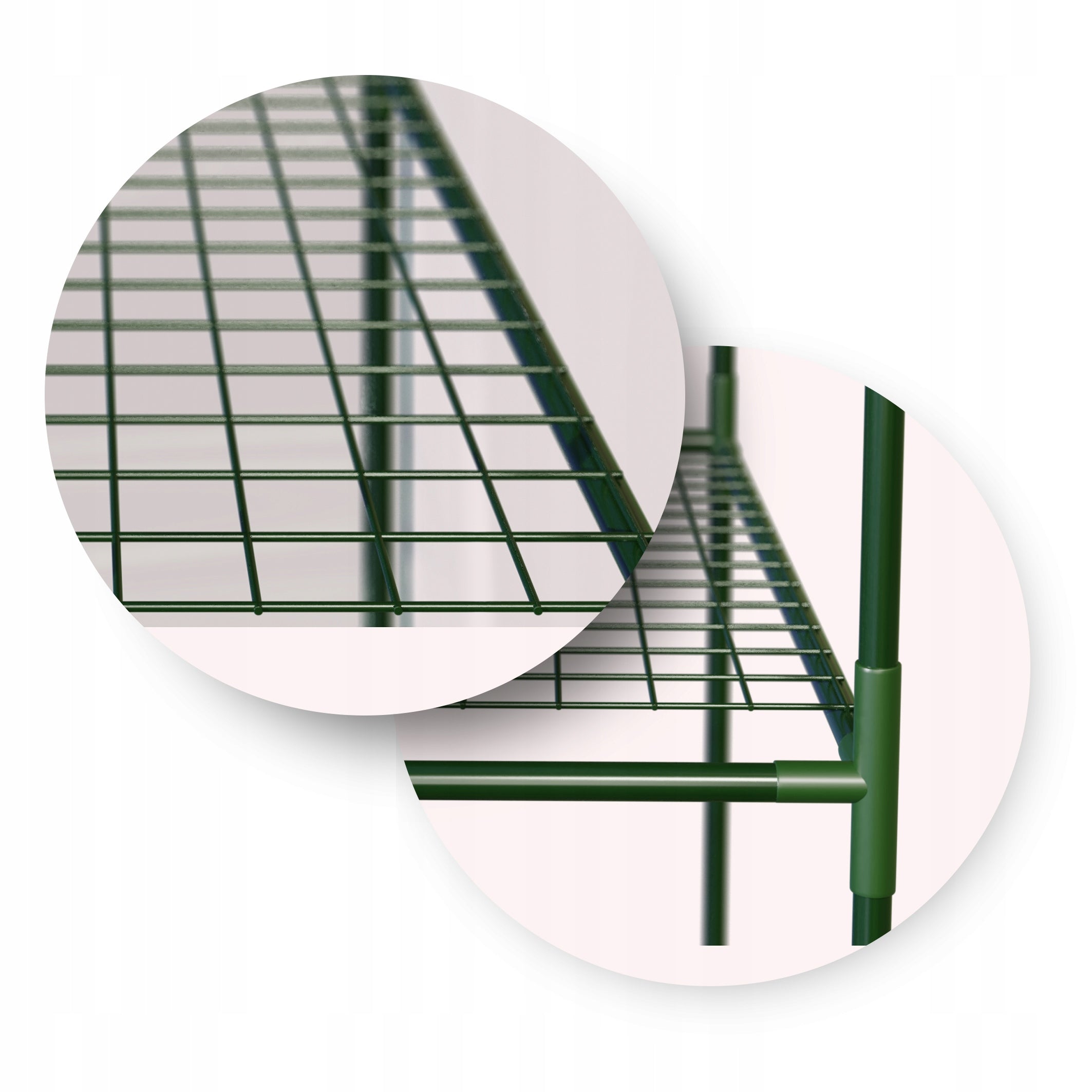 MINI GREENHOUSE BALCONY FOIL 4 SHELVES 195x140x70 Width 0.7 m