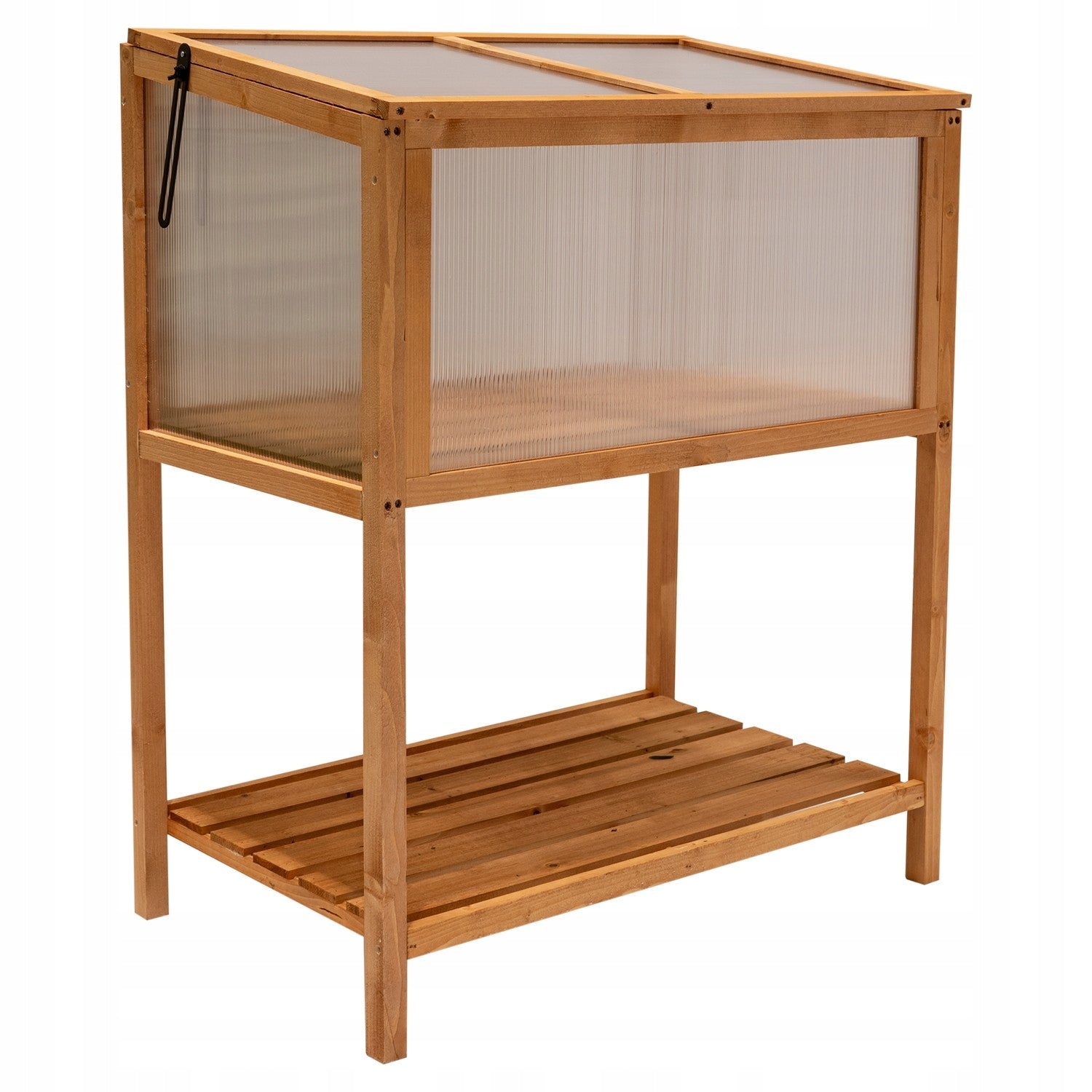 MINI GREENHOUSE WOODEN 90x50x93 FOR TERRACE BALCONY INSPECTION HERBARIUM - Abelia Manufacturer Grindi
