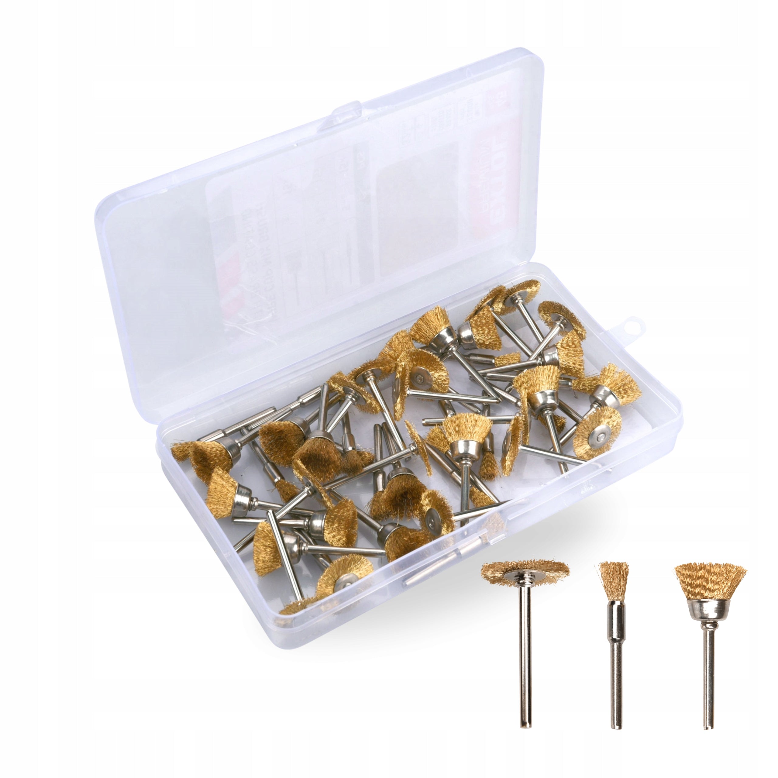MINI GRINDER ACCESSORIES Brass Brushes Grinding Kit 45 Pcs Brand Extol