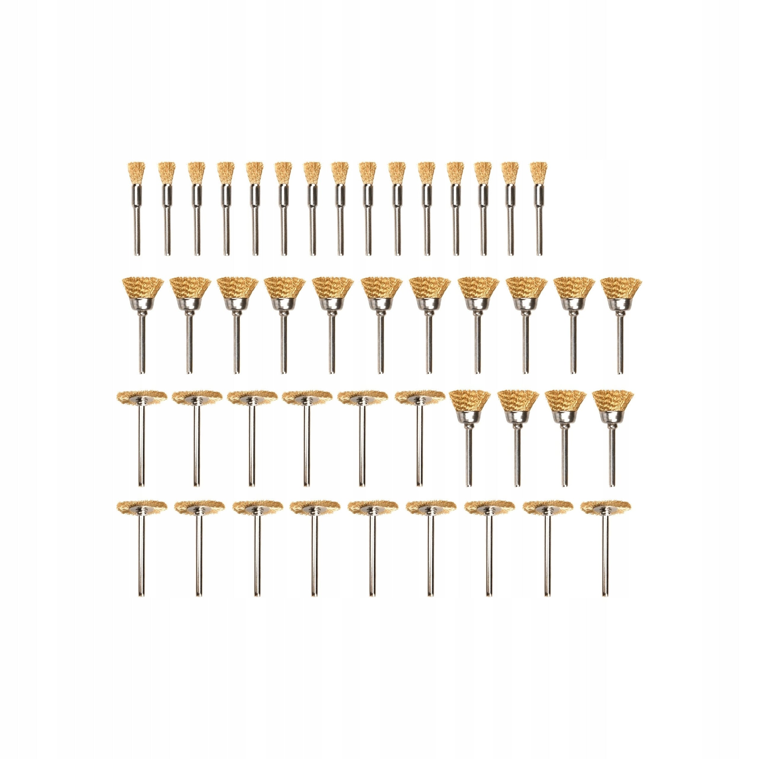 MINI GRINDER ACCESSORIES Brass Brushes Grinding Kit 45 Pcs