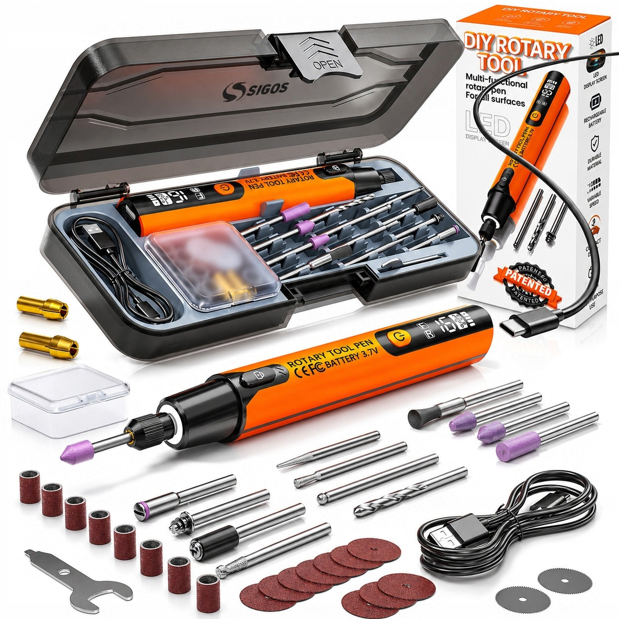 MINI GRINDER SMALL CORDLESS ELECTRIC DRILLING MACHINE Wireless