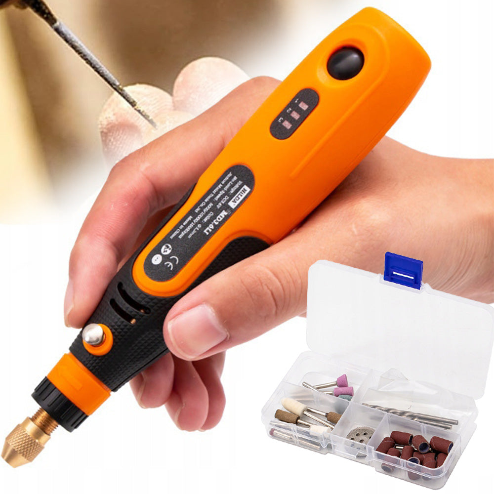 MINI GRINDER SMALL ELECTRIC DRILL CORDLESS SIMPLE MANUAL Packaging status original