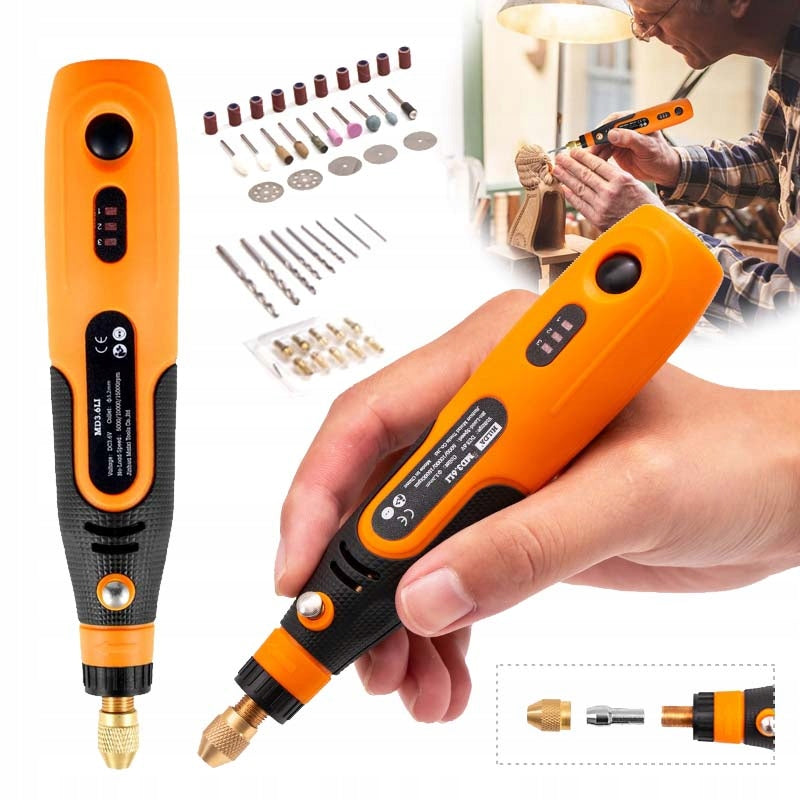 MINI GRINDER SMALL ELECTRIC DRILL CORDLESS SIMPLE MANUAL