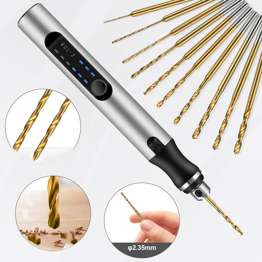 MINI GRINDER SMALL ELECTRIC DRILL CORDLESS STRAIGHT 3-SPEED Packaging status original