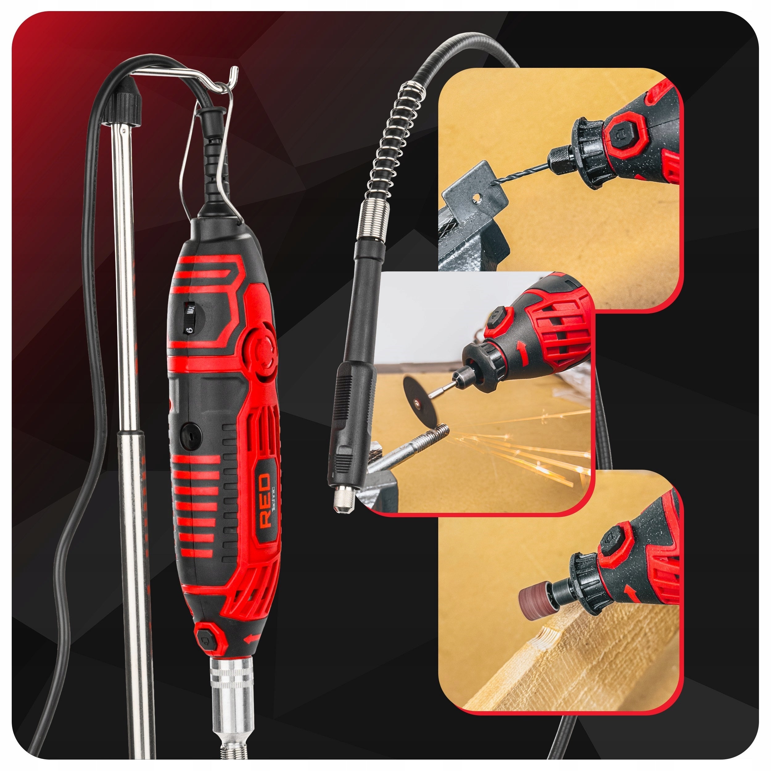 MINI GRINDER STRAIGHT MULTIFUNCTION MILLING MACHINE +STAND +ACCESSORIES SET XL Kind multi-function grinder