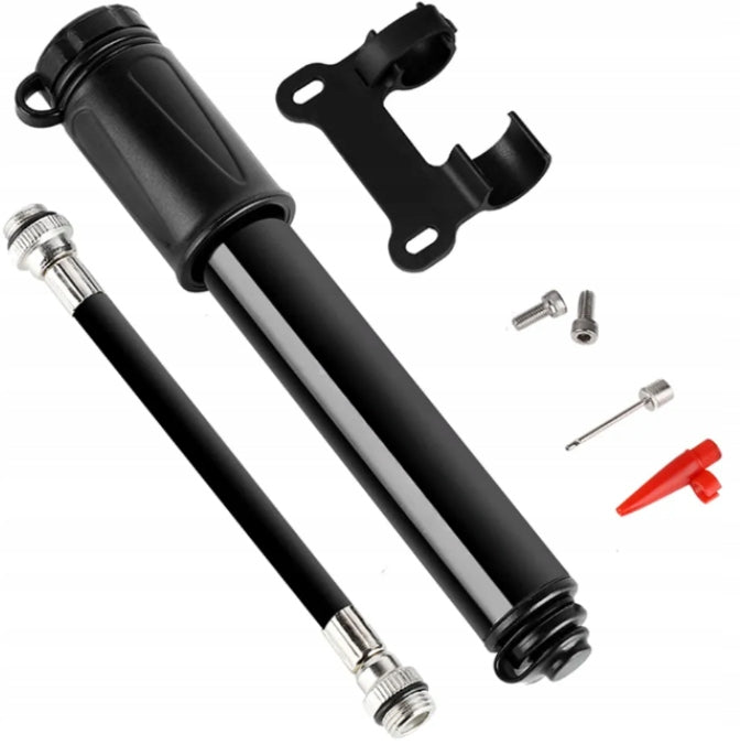 MINI HAND BICYCLE PUMP FOR BICYCLE PUMPING + FRAME HOLDER