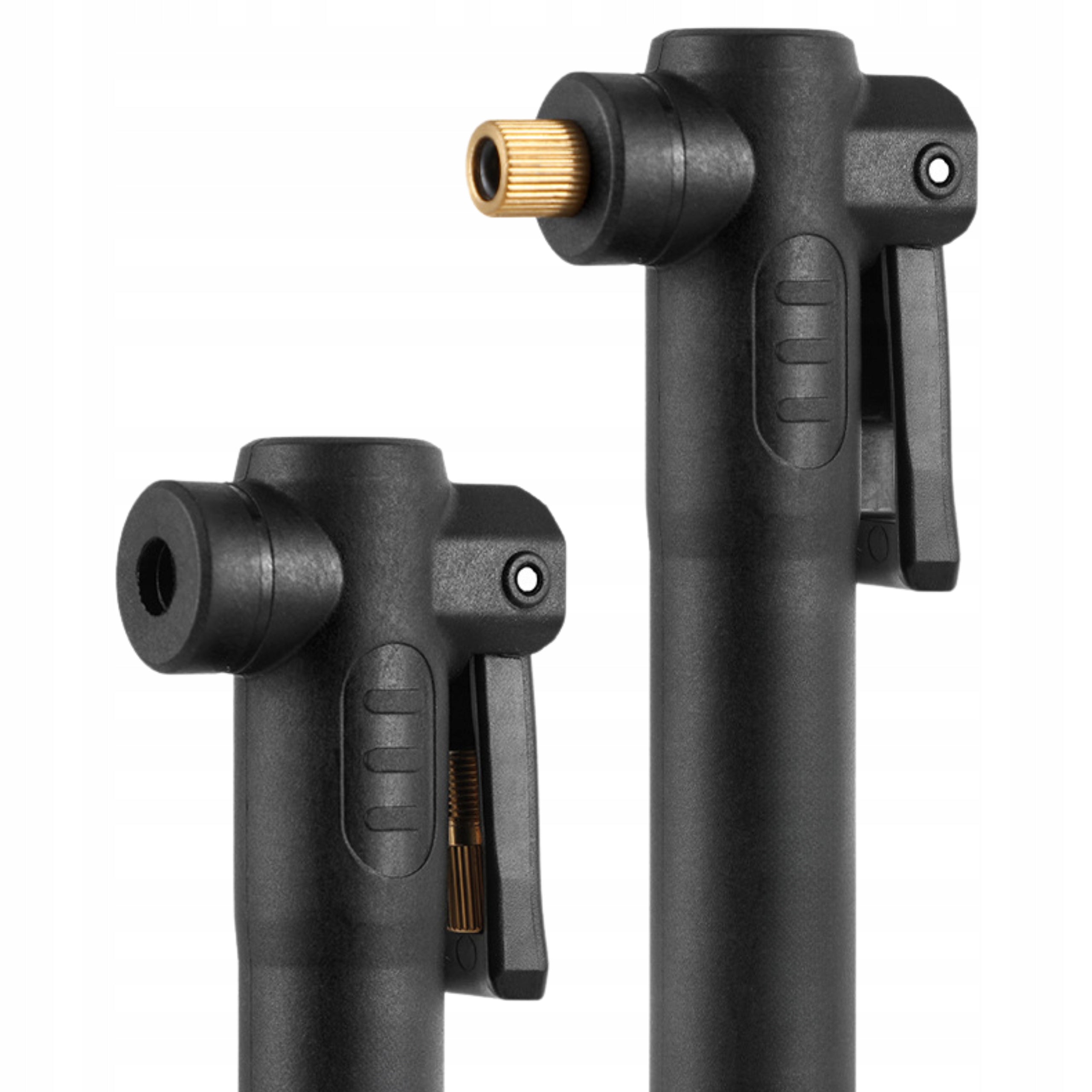 MINI HAND BICYCLE PUMP FOR FRAME WITH TELESCOPIC HANDLE ALUMINIUM Brand Gearox