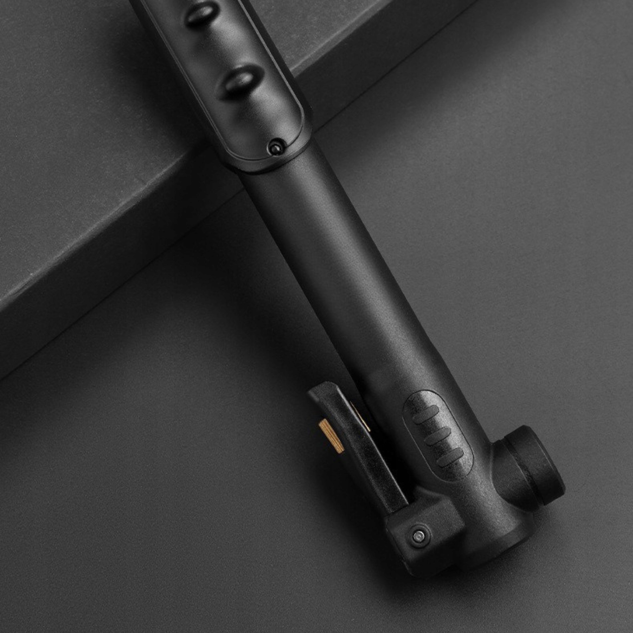MINI HAND BICYCLE PUMP FOR FRAME WITH TELESCOPIC HANDLE ALUMINIUM Weight 86 g