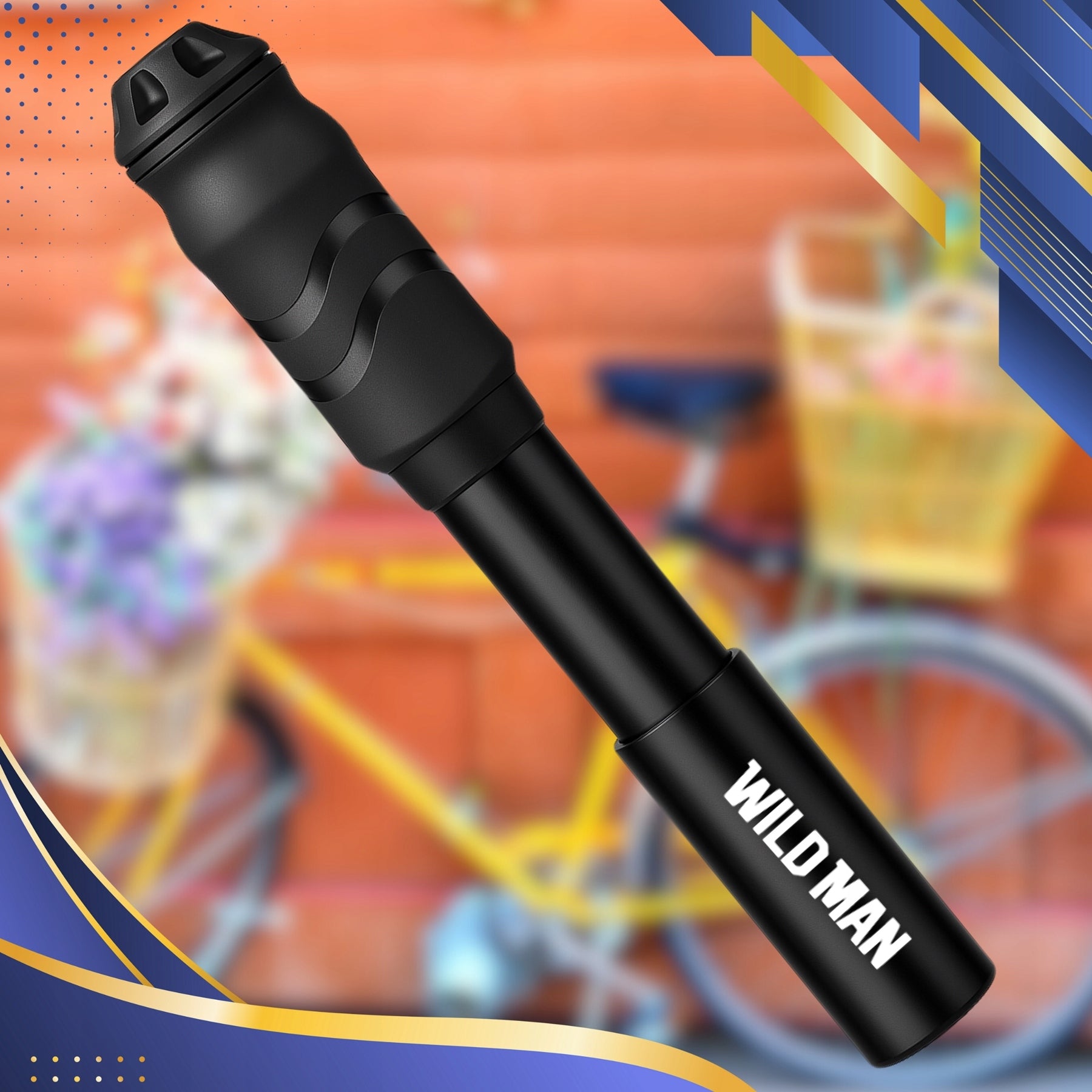 MINI HAND PUMP BICYCLE ALUMINUM COMPACT FOR SCOOTER BIKE 7 BAR EAN (GTIN) 5907713397777
