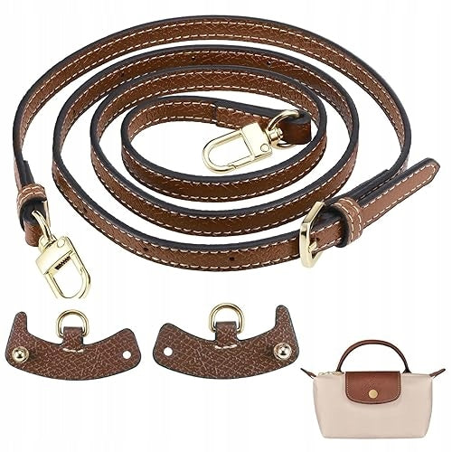 MINI HANDBAG STRAP LONGCHAMP ADJUSTABLE LEATHER CROSSBODY FOR HOME