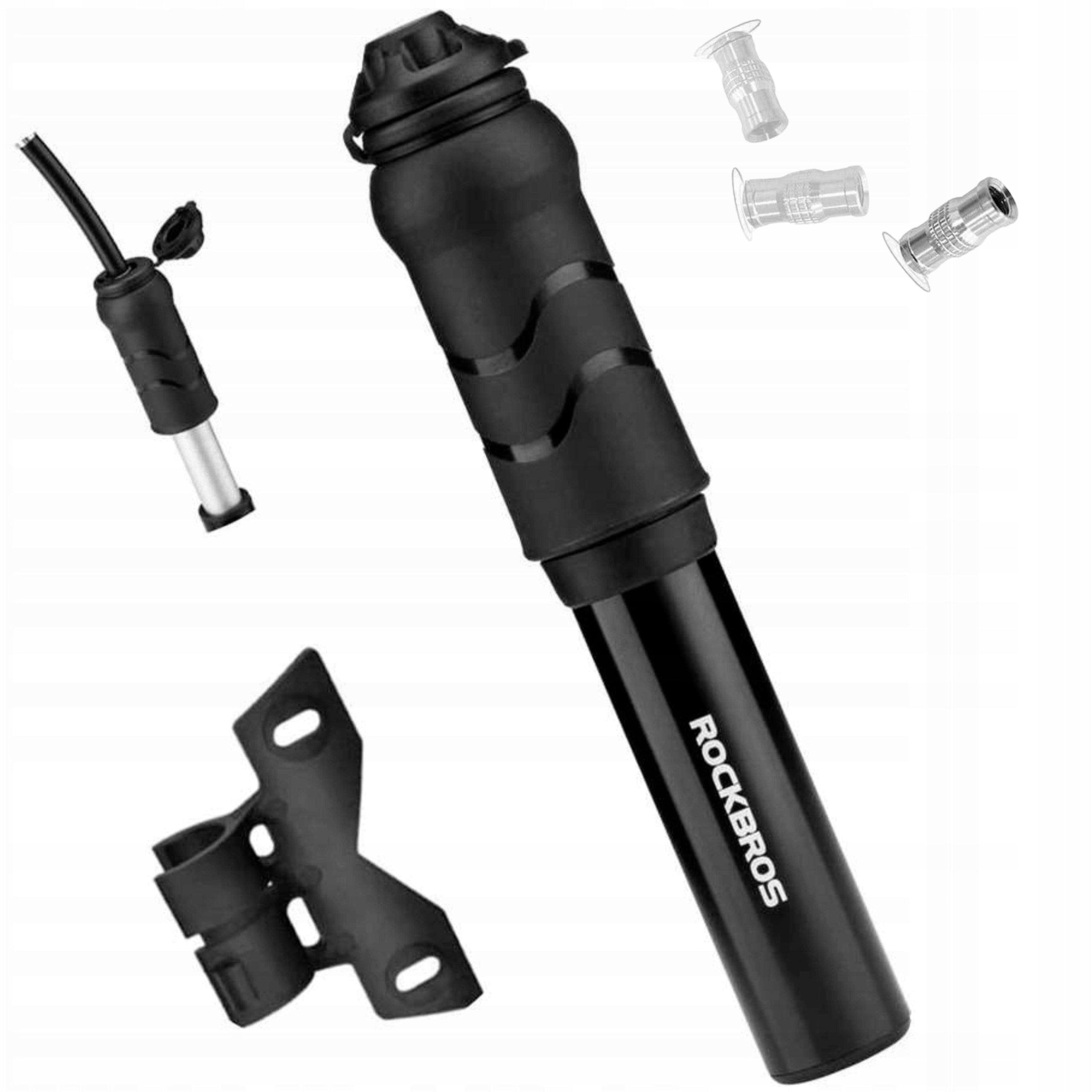 MINI HANDHELD BICYCLE PUMP ROCKBROS 810PCS-HP presta SV FV auto AV ALU Packaging status original