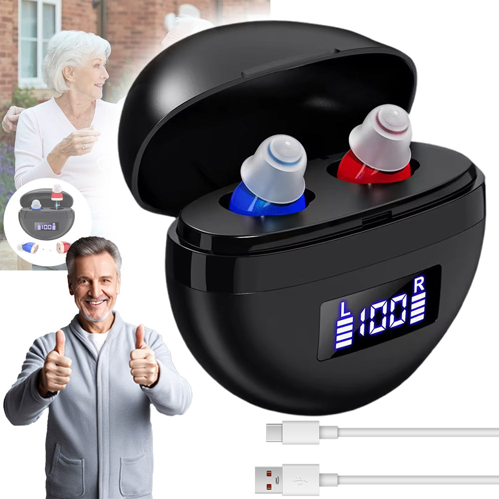 MINI HEARING AID FOR SENIORS AMPLIFIER magnetic attraction