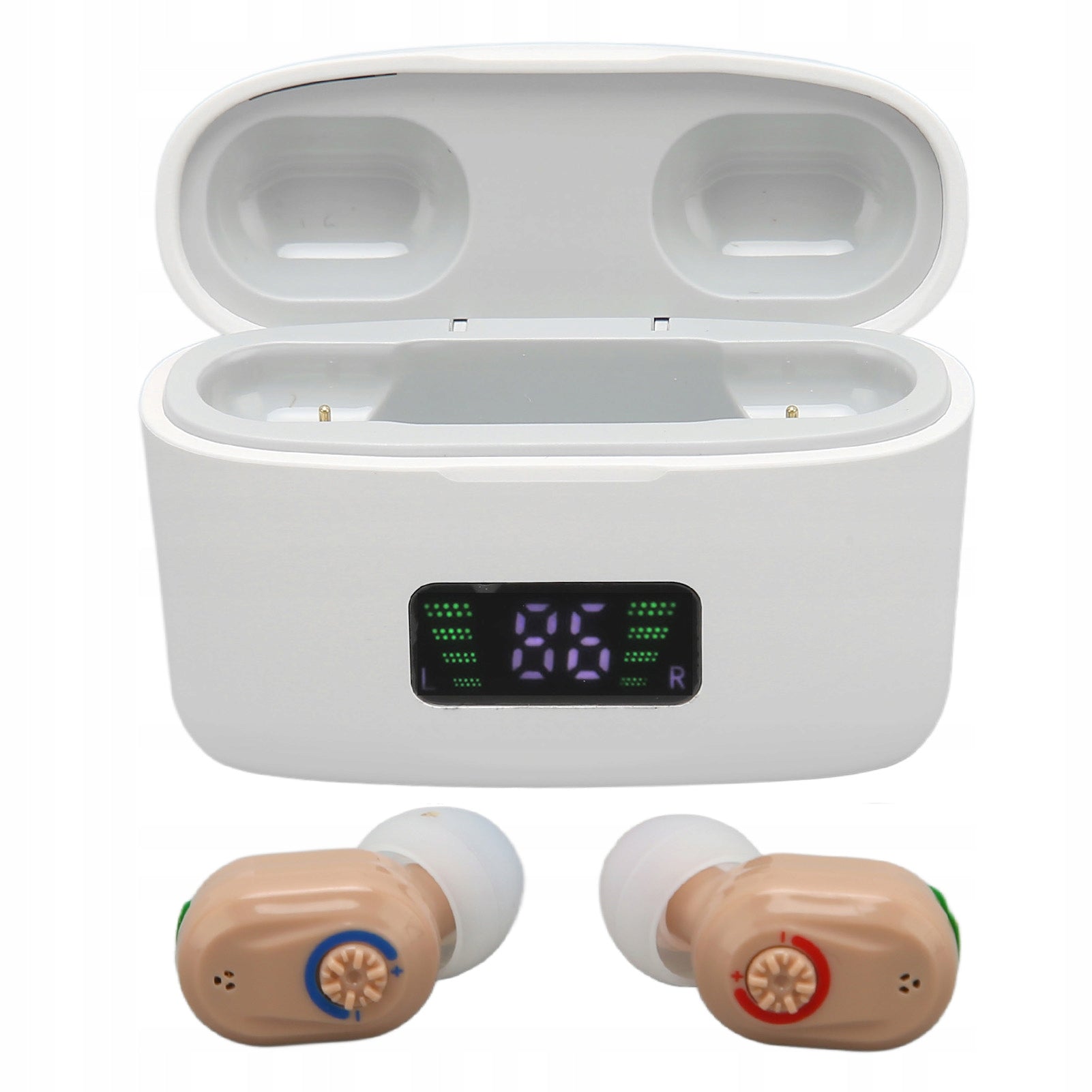 MINI HEARING AID SOUND AMPLIFIER WITH CHARGER CASE EAN (GTIN) 0700890089726