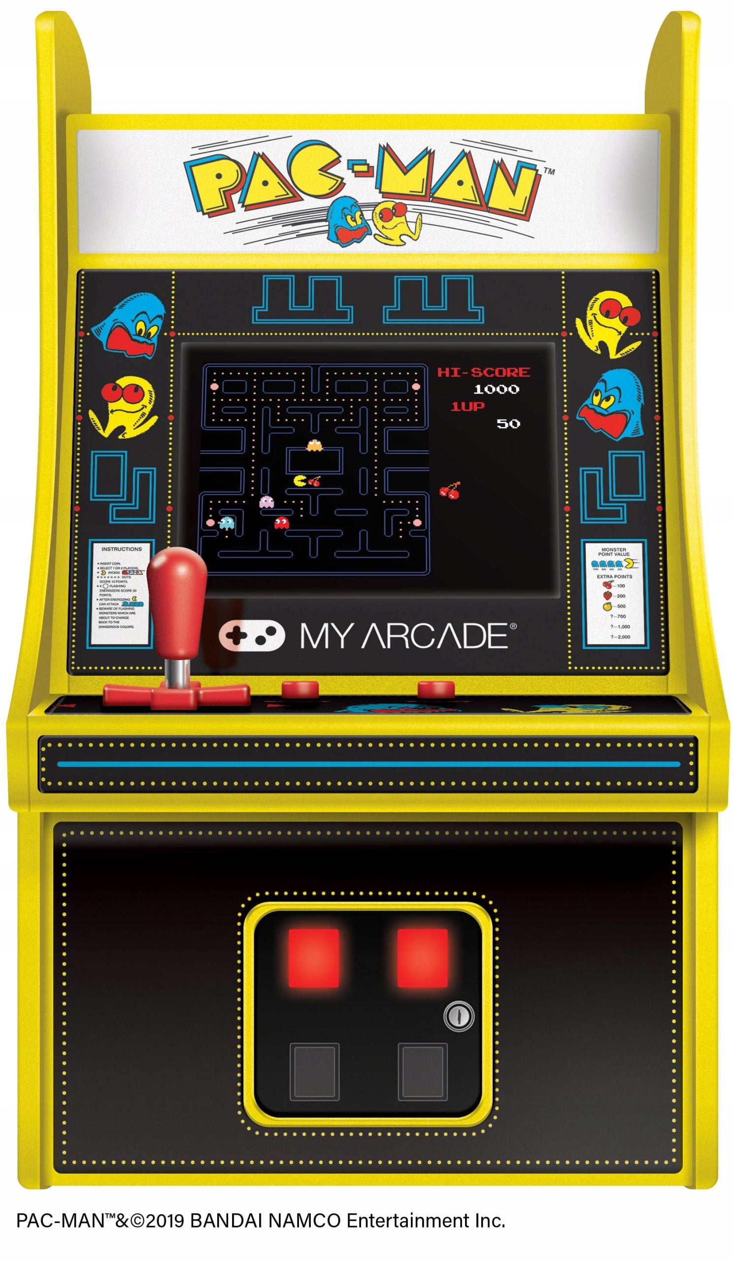 dreamGEAR Retro-Arcade-Pac-Man 