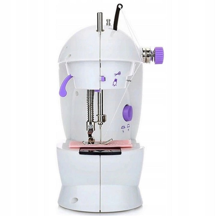MINI LED SEWING MACHINE PORTABLE + ACCESSORIES Material synthetic material