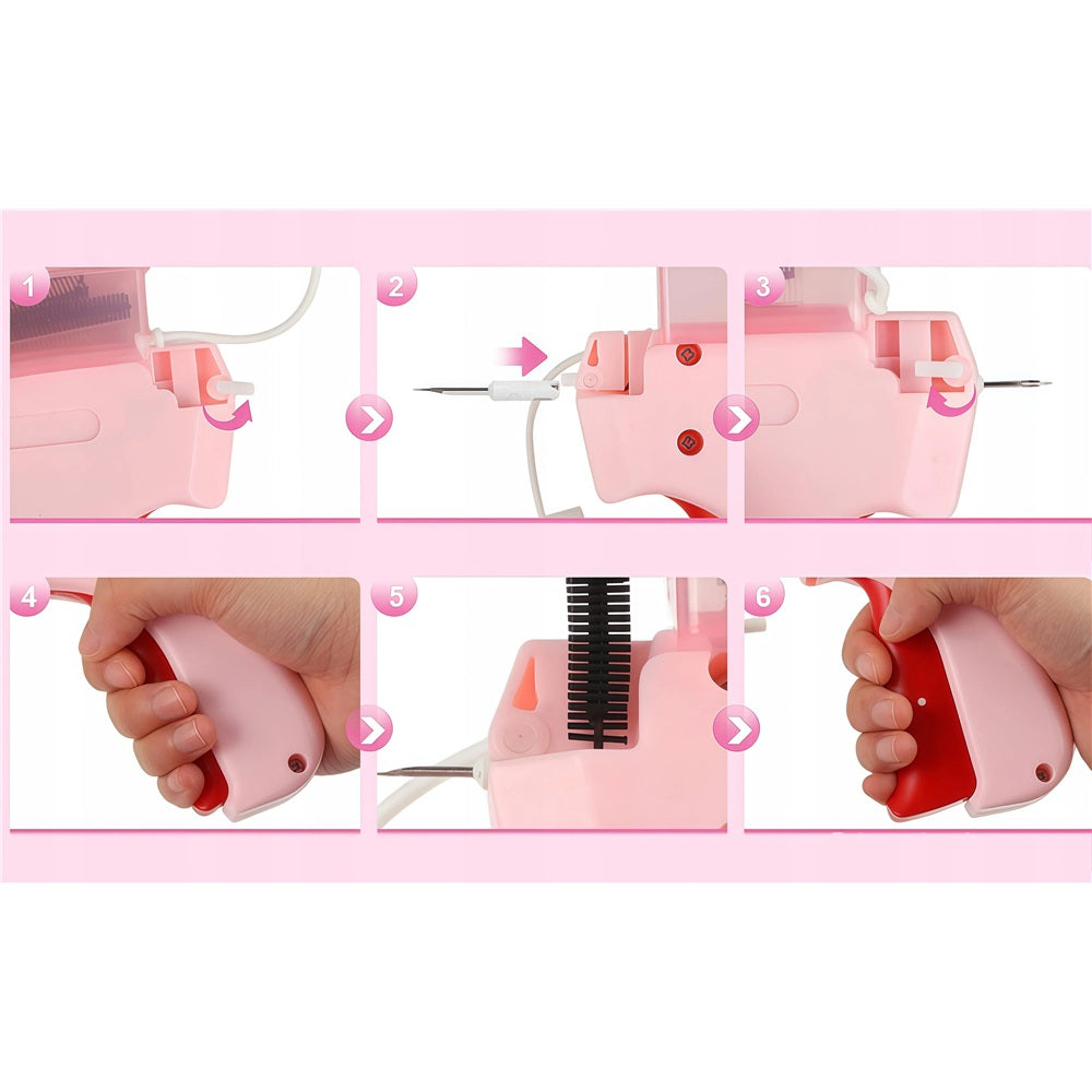 MINI MACHINE FOR QUICK REPAIR OF CLOTHING GUN FOR QUICK SEWING Packaging status original