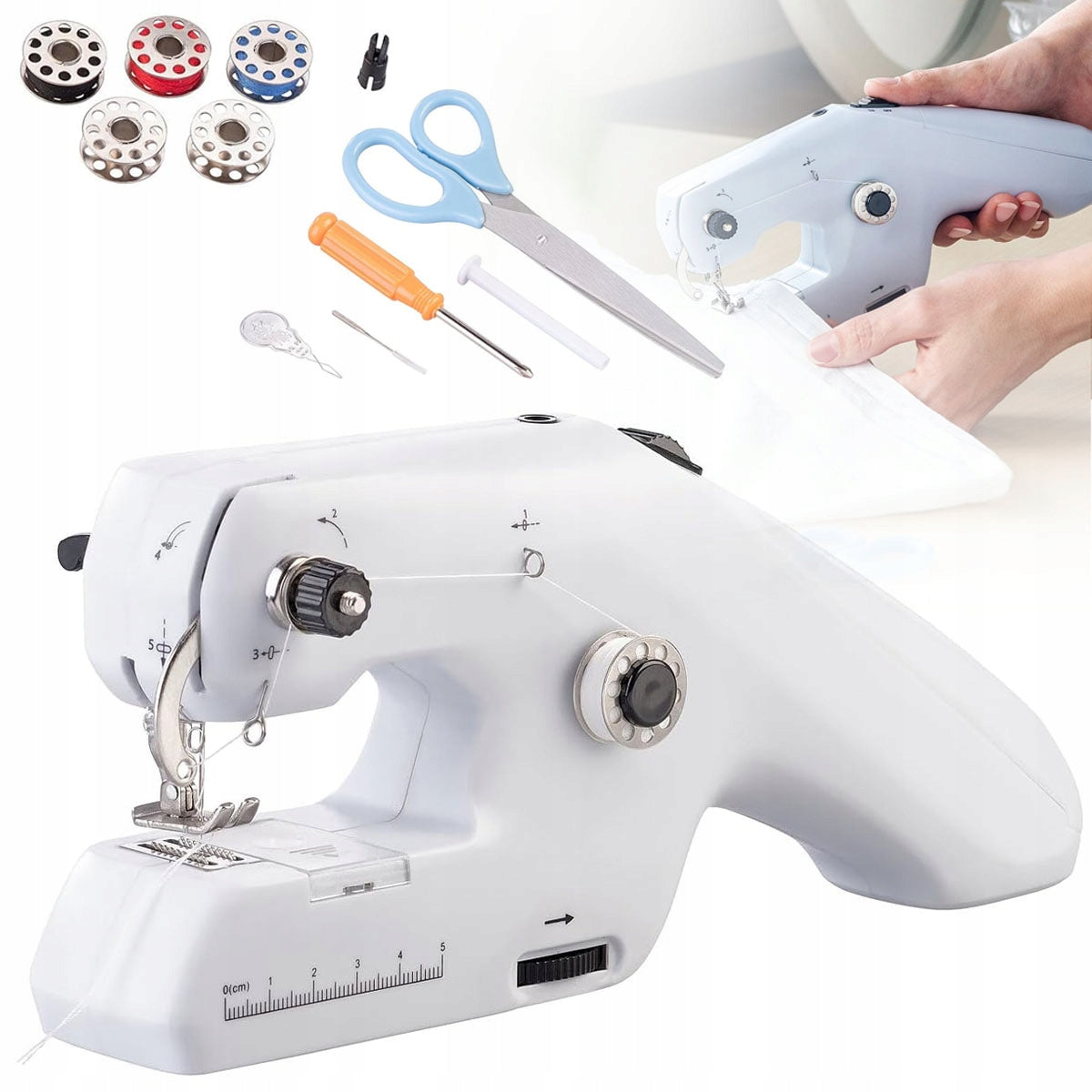 MINI MANUAL SEWING MACHINE HANDY AUTOMATIC PORTABLE MACHINE